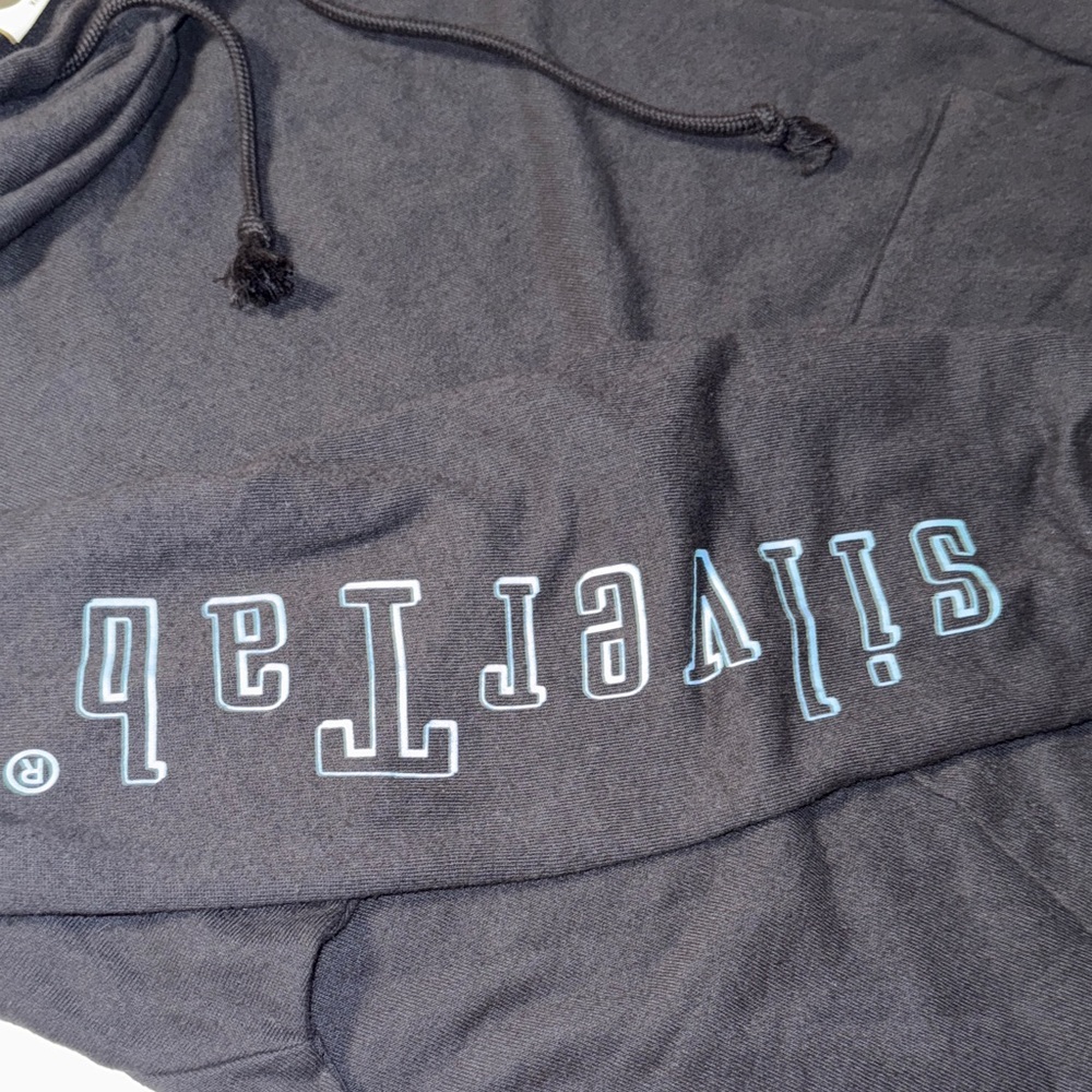 Levi's Black Silver Tab Hoodie‎ XL - Picture 5 of 10